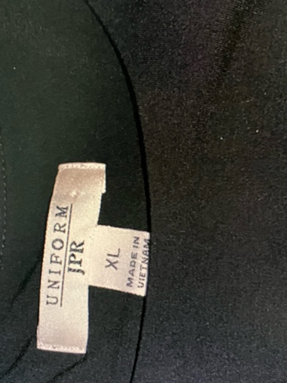 Studio by JPR White A-Line Top with Black Polka Dots - Picture 2 of 3